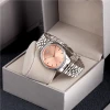 The new Xiaohongshu Vivian Anxi Empress Dowager light luxury and niche quartz women's watch, fashionable women's and men's couple watches details Picture